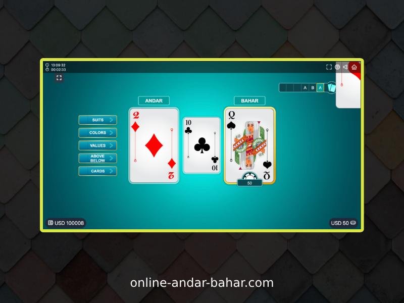 Experience the Thrill of Andar Bahar Online Game in India for Free